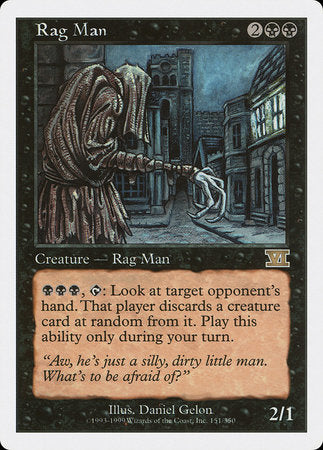 Rag Man [Classic Sixth Edition] | Jomio and Rueliete's Cards and Comics