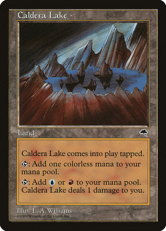 Caldera Lake [Tempest] | Jomio and Rueliete's Cards and Comics
