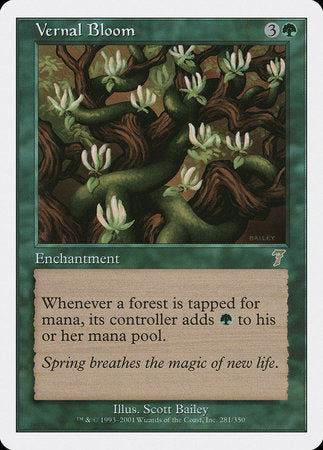 Vernal Bloom [Seventh Edition] | Jomio and Rueliete's Cards and Comics