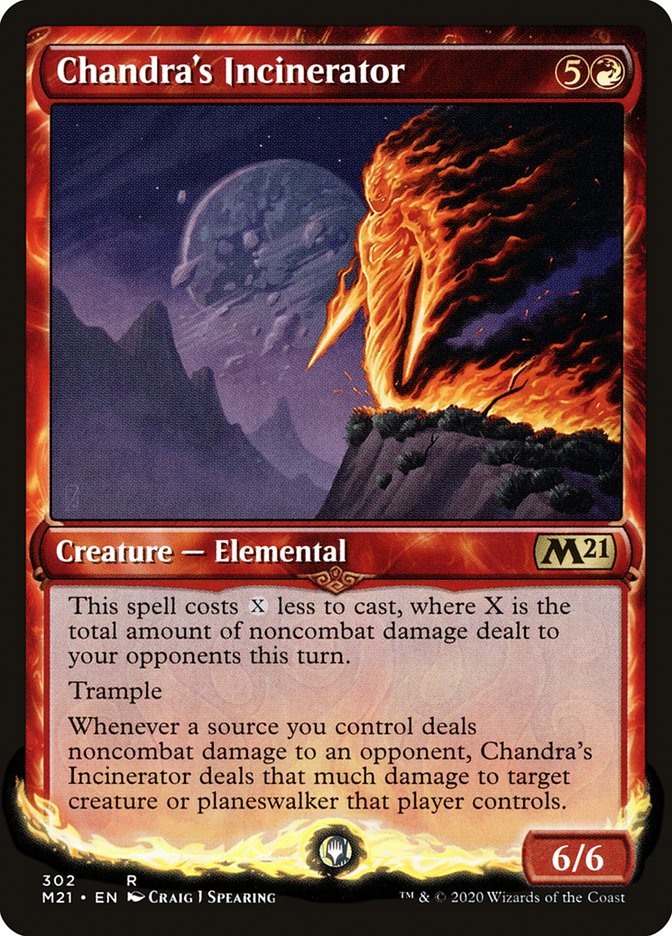Chandra's Incinerator (Showcase) [Core Set 2021] | Jomio and Rueliete's Cards and Comics