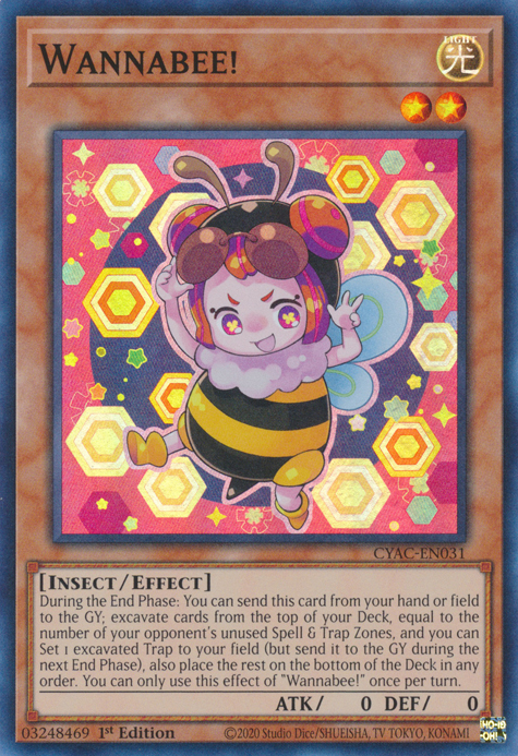 Wannabee! [CYAC-EN031] Super Rare | Jomio and Rueliete's Cards and Comics