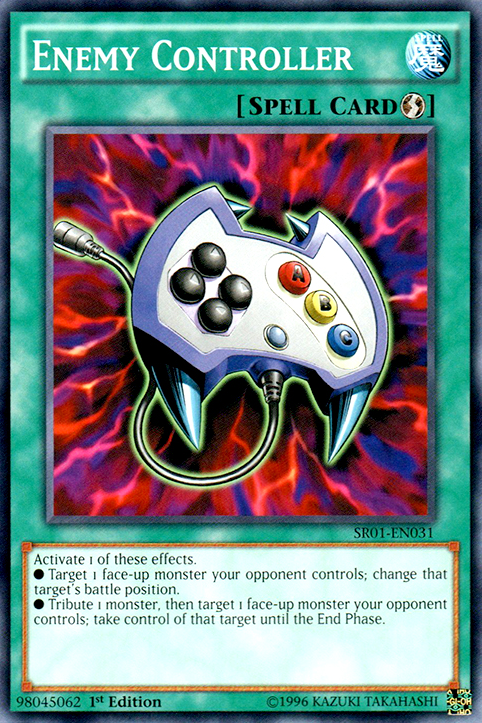 Enemy Controller [SR01-EN031] Common | Jomio and Rueliete's Cards and Comics