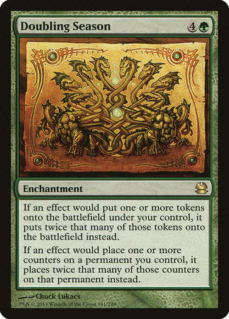 Doubling Season [Modern Masters] | Jomio and Rueliete's Cards and Comics
