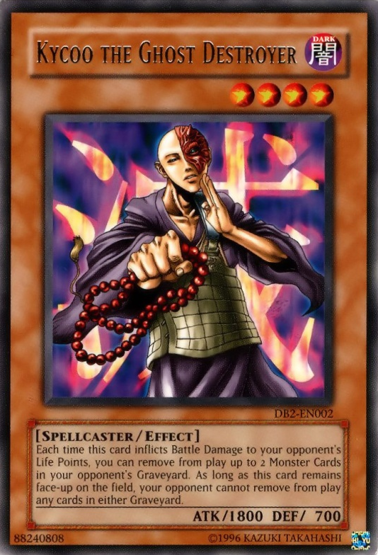 Kycoo the Ghost Destroyer [DB2-EN002] Rare | Jomio and Rueliete's Cards and Comics