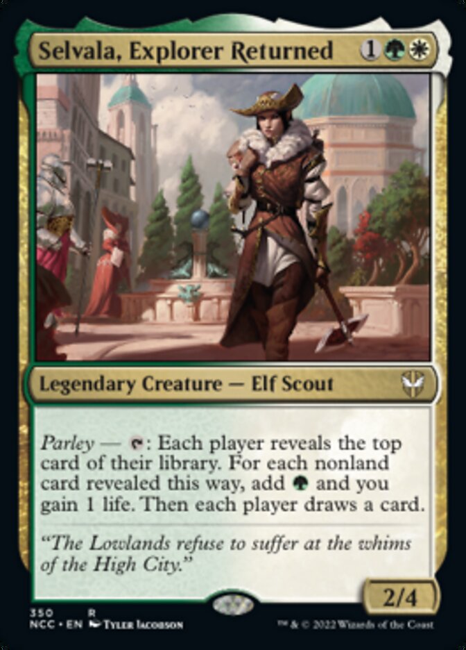 Selvala, Explorer Returned [Streets of New Capenna Commander] | Jomio and Rueliete's Cards and Comics