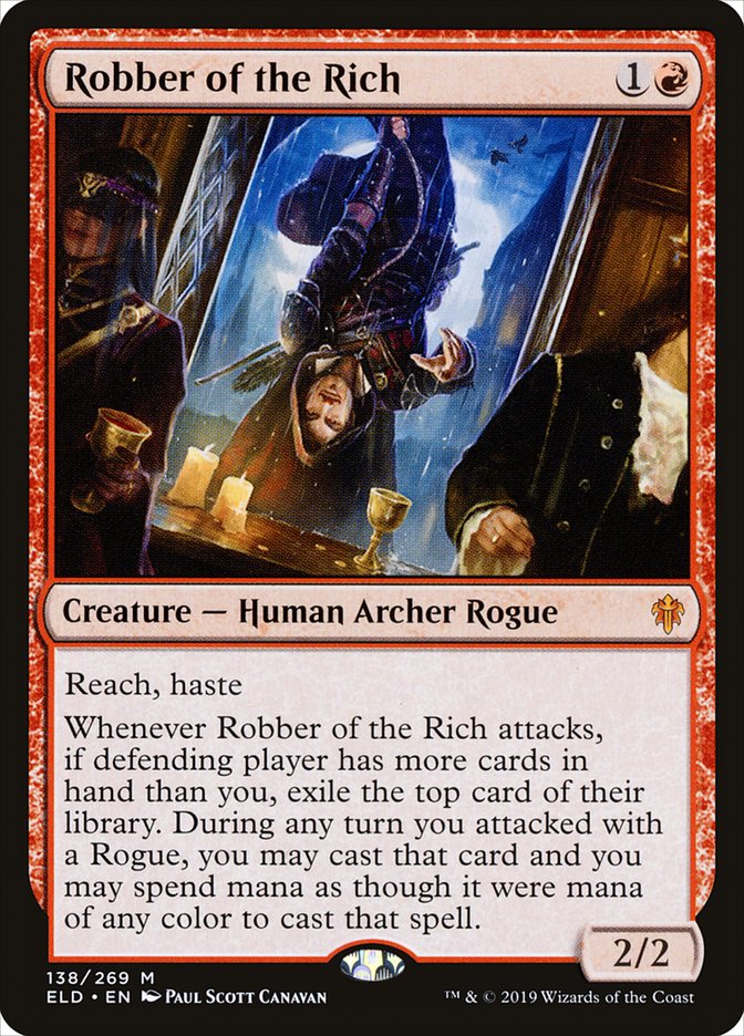 Robber of the Rich [Throne of Eldraine] | Jomio and Rueliete's Cards and Comics