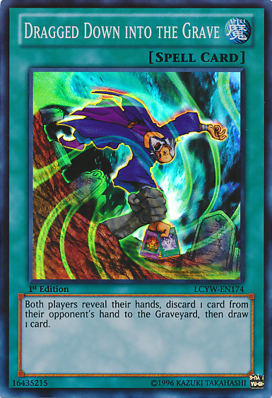 Dragged Down into the Grave [LCYW-EN174] Super Rare | Jomio and Rueliete's Cards and Comics