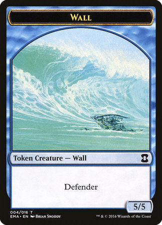 Wall Token [Eternal Masters Tokens] | Jomio and Rueliete's Cards and Comics