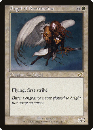Angel of Retribution [Torment] | Jomio and Rueliete's Cards and Comics