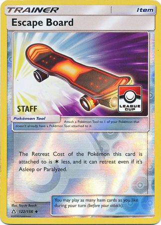 Escape Board (122a/156) (League Promo Staff) [Sun & Moon: Ultra Prism] | Jomio and Rueliete's Cards and Comics