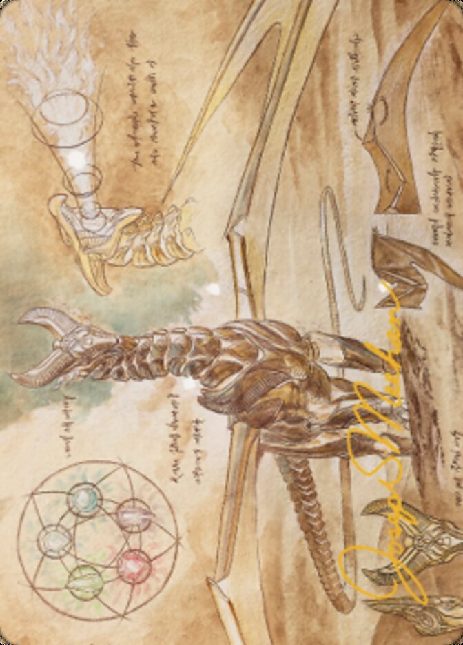 Ramos, Dragon Engine Art Card (Gold-Stamped Signature) [The Brothers' War Art Series] | Jomio and Rueliete's Cards and Comics
