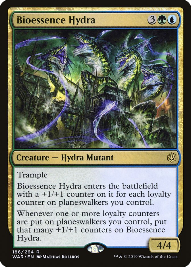 Bioessence Hydra [War of the Spark] | Jomio and Rueliete's Cards and Comics