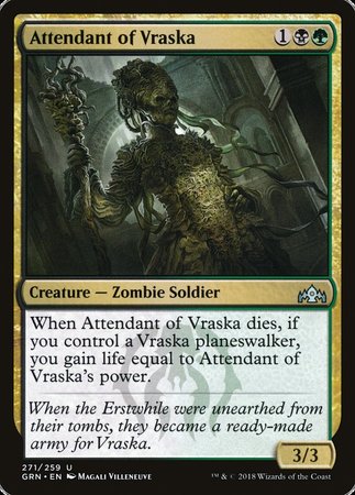 Attendant of Vraska [Guilds of Ravnica] | Jomio and Rueliete's Cards and Comics