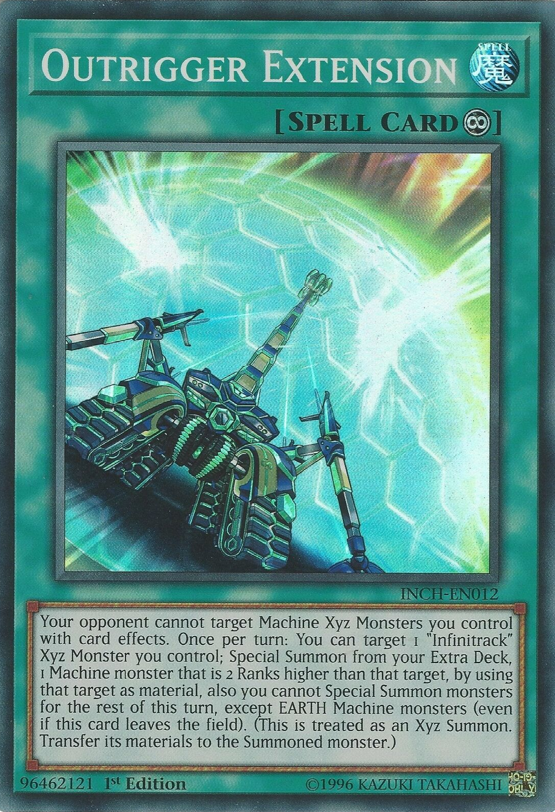 Outrigger Extension [INCH-EN012] Super Rare | Jomio and Rueliete's Cards and Comics