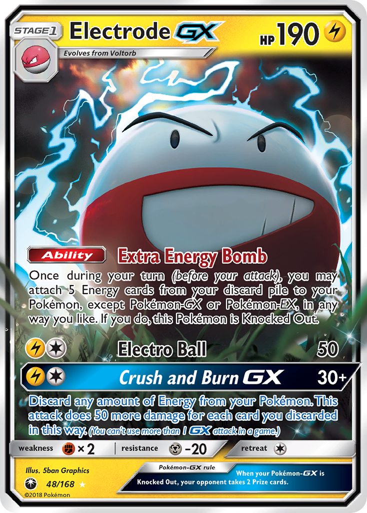 Electrode GX (48/168) [Sun & Moon: Celestial Storm] | Jomio and Rueliete's Cards and Comics