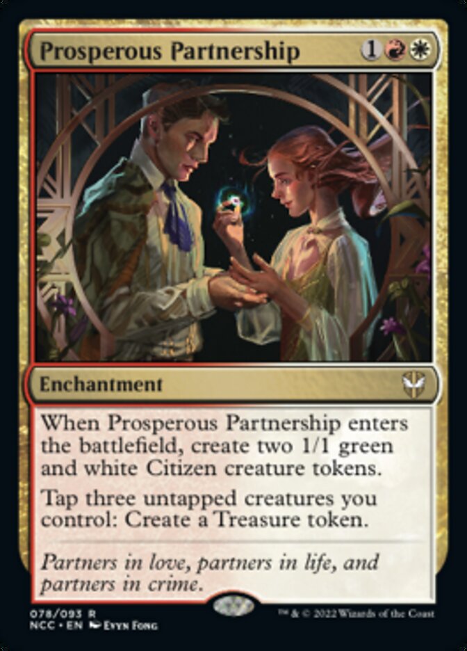 Prosperous Partnership [Streets of New Capenna Commander] | Jomio and Rueliete's Cards and Comics