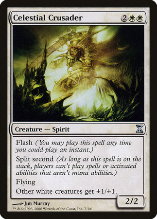 Celestial Crusader [Time Spiral] | Jomio and Rueliete's Cards and Comics