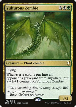 Vulturous Zombie [Commander Anthology Volume II] | Jomio and Rueliete's Cards and Comics
