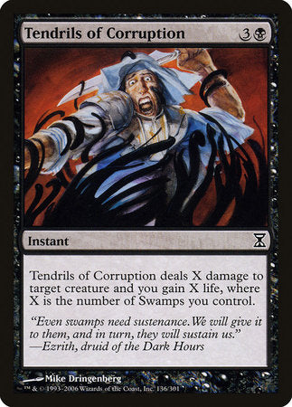 Tendrils of Corruption [Time Spiral] | Jomio and Rueliete's Cards and Comics