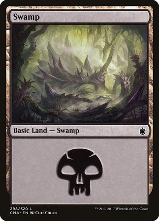 Swamp (298) [Commander Anthology] | Jomio and Rueliete's Cards and Comics