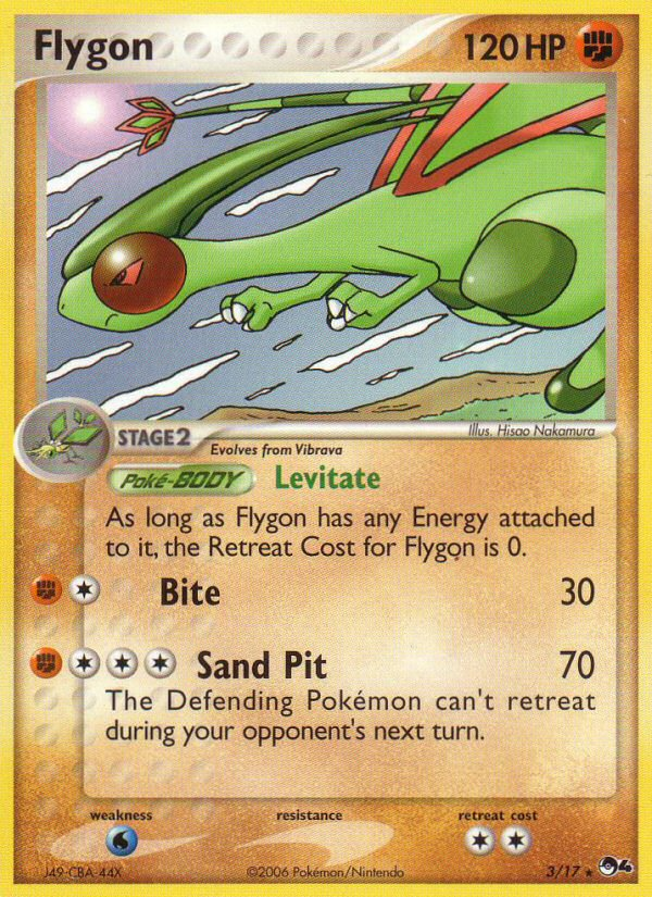 Flygon (3/17) [POP Series 4] | Jomio and Rueliete's Cards and Comics