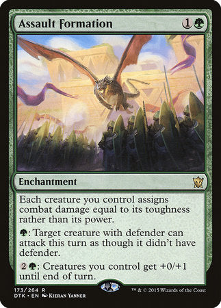 Assault Formation [Dragons of Tarkir] | Jomio and Rueliete's Cards and Comics