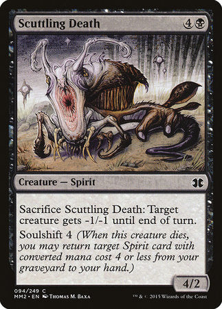Scuttling Death [Modern Masters 2015] | Jomio and Rueliete's Cards and Comics