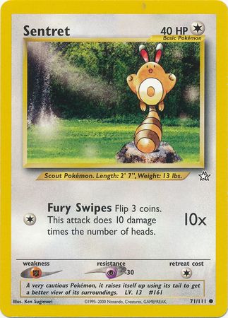 Sentret (71/111) [Neo Genesis Unlimited] | Jomio and Rueliete's Cards and Comics