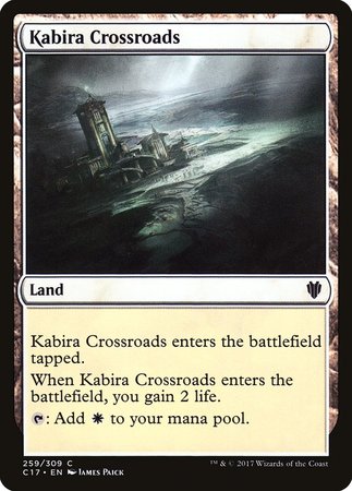 Kabira Crossroads [Commander 2017] | Jomio and Rueliete's Cards and Comics