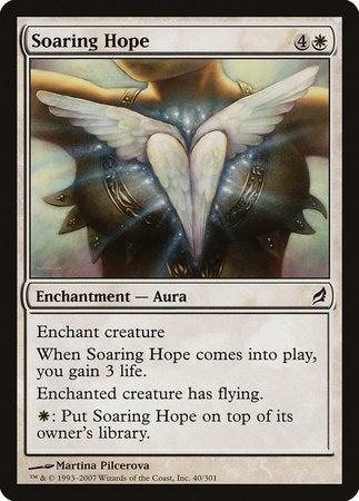 Soaring Hope [Lorwyn] | Jomio and Rueliete's Cards and Comics