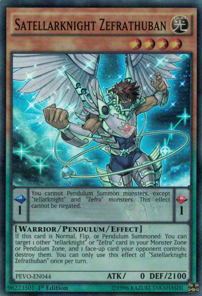Satellarknight Zefrathuban [PEVO-EN044] Super Rare | Jomio and Rueliete's Cards and Comics