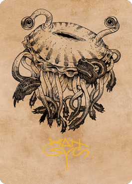 Gluntch, the Bestower Art Card (Gold-Stamped Signature) [Commander Legends: Battle for Baldur's Gate Art Series] | Jomio and Rueliete's Cards and Comics