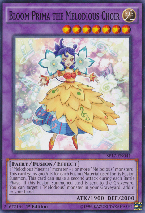 Bloom Prima the Melodious Choir [SP17-EN041] Common | Jomio and Rueliete's Cards and Comics