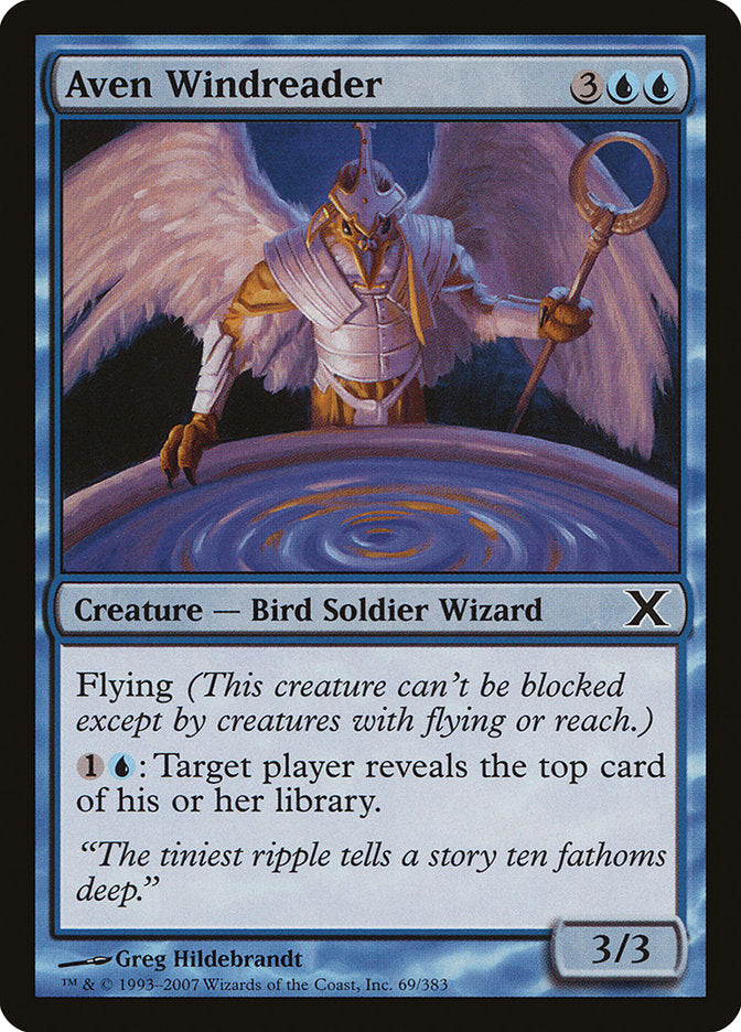 Aven Windreader [Tenth Edition] | Jomio and Rueliete's Cards and Comics