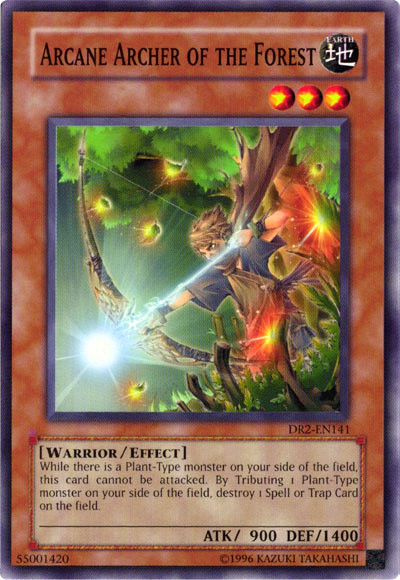 Arcane Archer of the Forest [DR2-EN141] Common | Jomio and Rueliete's Cards and Comics