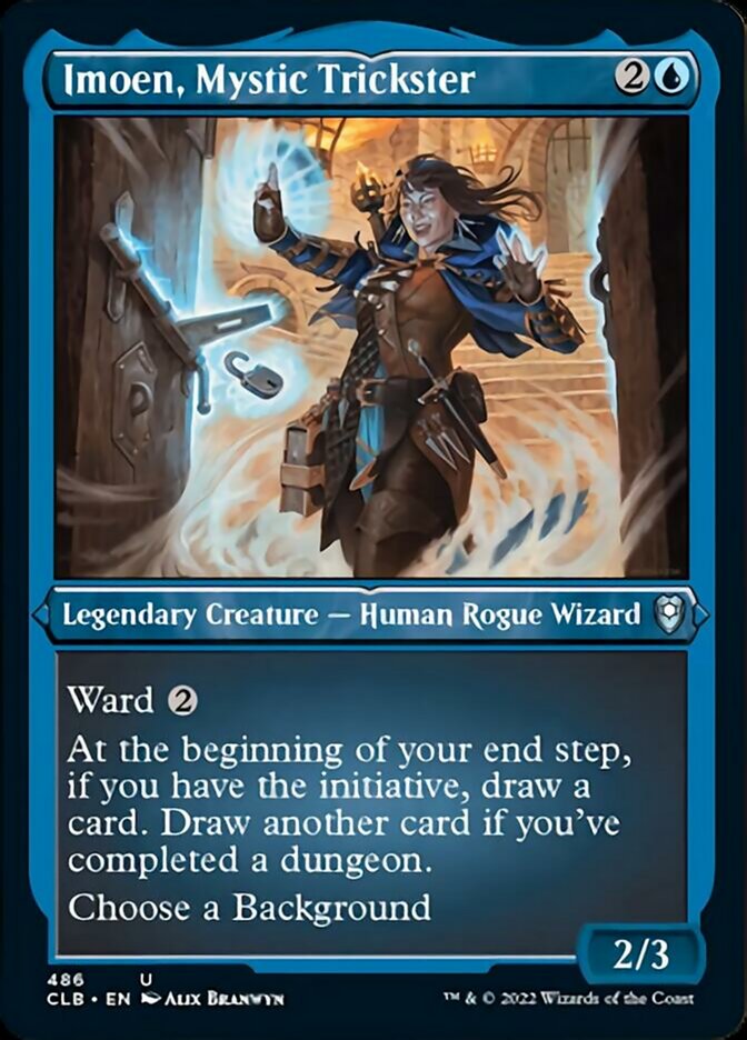 Imoen, Mystic Trickster (Foil Etched) [Commander Legends: Battle for Baldur's Gate] | Jomio and Rueliete's Cards and Comics