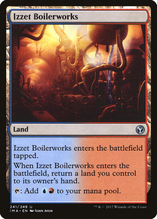 Izzet Boilerworks [Iconic Masters] | Jomio and Rueliete's Cards and Comics