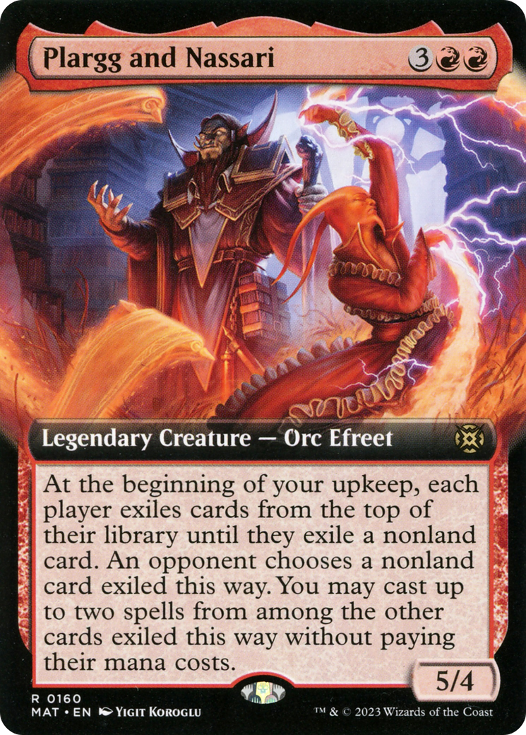 Plargg and Nassari (Extended Art) [March of the Machine: The Aftermath] | Jomio and Rueliete's Cards and Comics