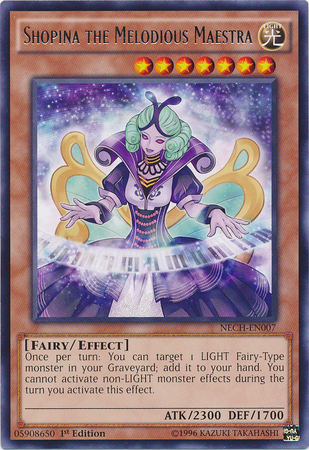 Shopina the Melodious Maestra [NECH-EN007] Rare | Jomio and Rueliete's Cards and Comics