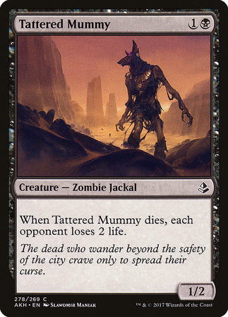 Tattered Mummy [Amonkhet] | Jomio and Rueliete's Cards and Comics