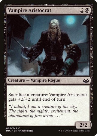 Vampire Aristocrat [Modern Masters 2017] | Jomio and Rueliete's Cards and Comics