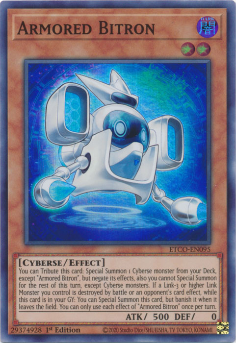 Armored Bitron [ETCO-EN095] Super Rare | Jomio and Rueliete's Cards and Comics