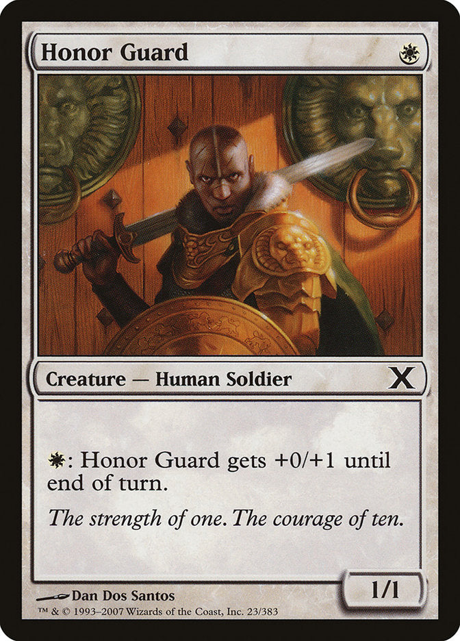 Honor Guard [Tenth Edition] | Jomio and Rueliete's Cards and Comics