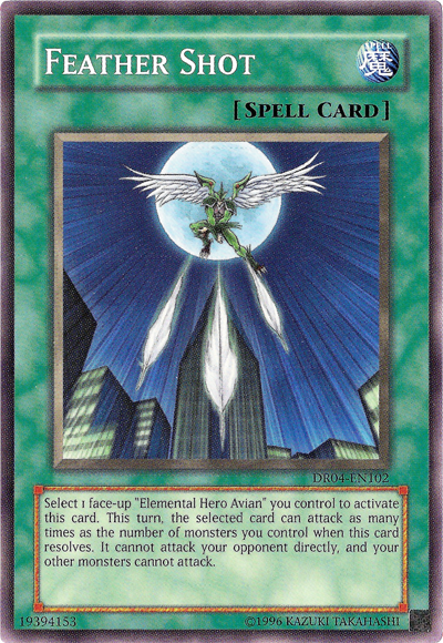 Feather Shot [DR04-EN102] Common | Jomio and Rueliete's Cards and Comics