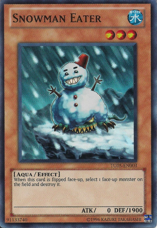 Snowman Eater [TU05-EN003] Super Rare | Jomio and Rueliete's Cards and Comics