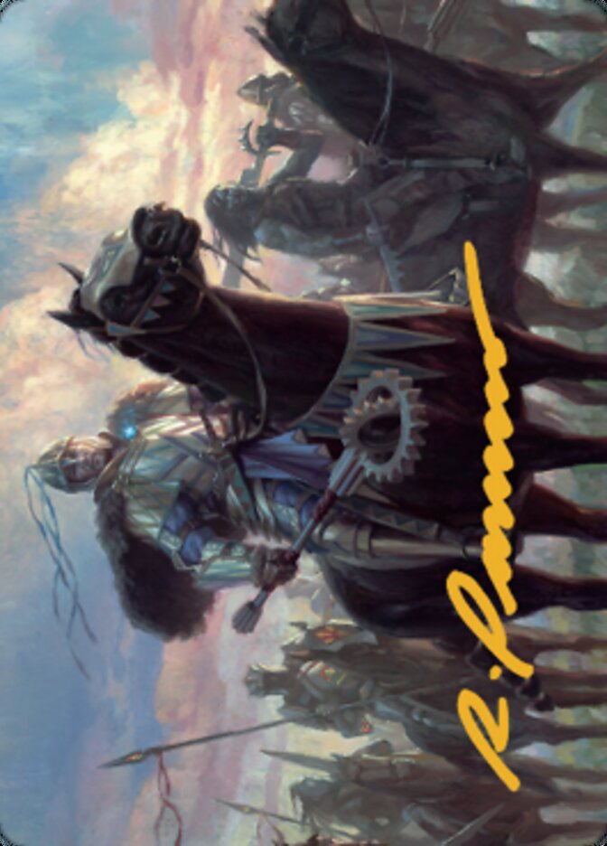 Shanid, Sleepers' Scourge Art Card (Gold-Stamped Signature) [Dominaria United Art Series] | Jomio and Rueliete's Cards and Comics