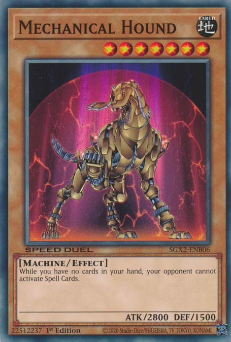 Mechanical Hound [SGX2-ENB06] Common | Jomio and Rueliete's Cards and Comics
