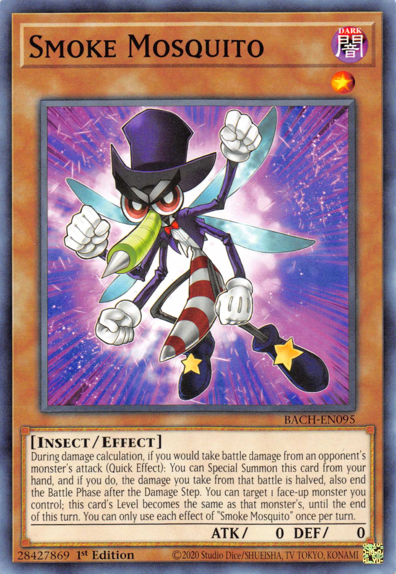 Smoke Mosquito [BACH-EN095] Common | Jomio and Rueliete's Cards and Comics