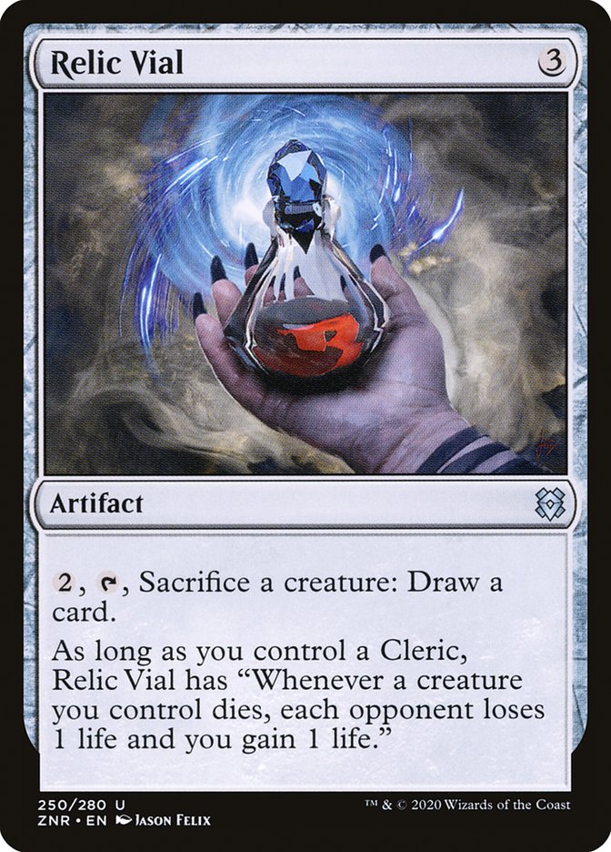 Relic Vial [Zendikar Rising] | Jomio and Rueliete's Cards and Comics