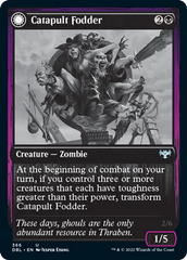 Catapult Fodder // Catapult Captain [Innistrad: Double Feature] | Jomio and Rueliete's Cards and Comics